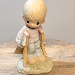 Vintage 1979 Precious Moments He Watches Over Us All E-3105 - Collectible Figurine