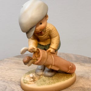 Vintage 1990 Memories of Yesterday Give It Your Best Shot 525561 - Collectible Figurine