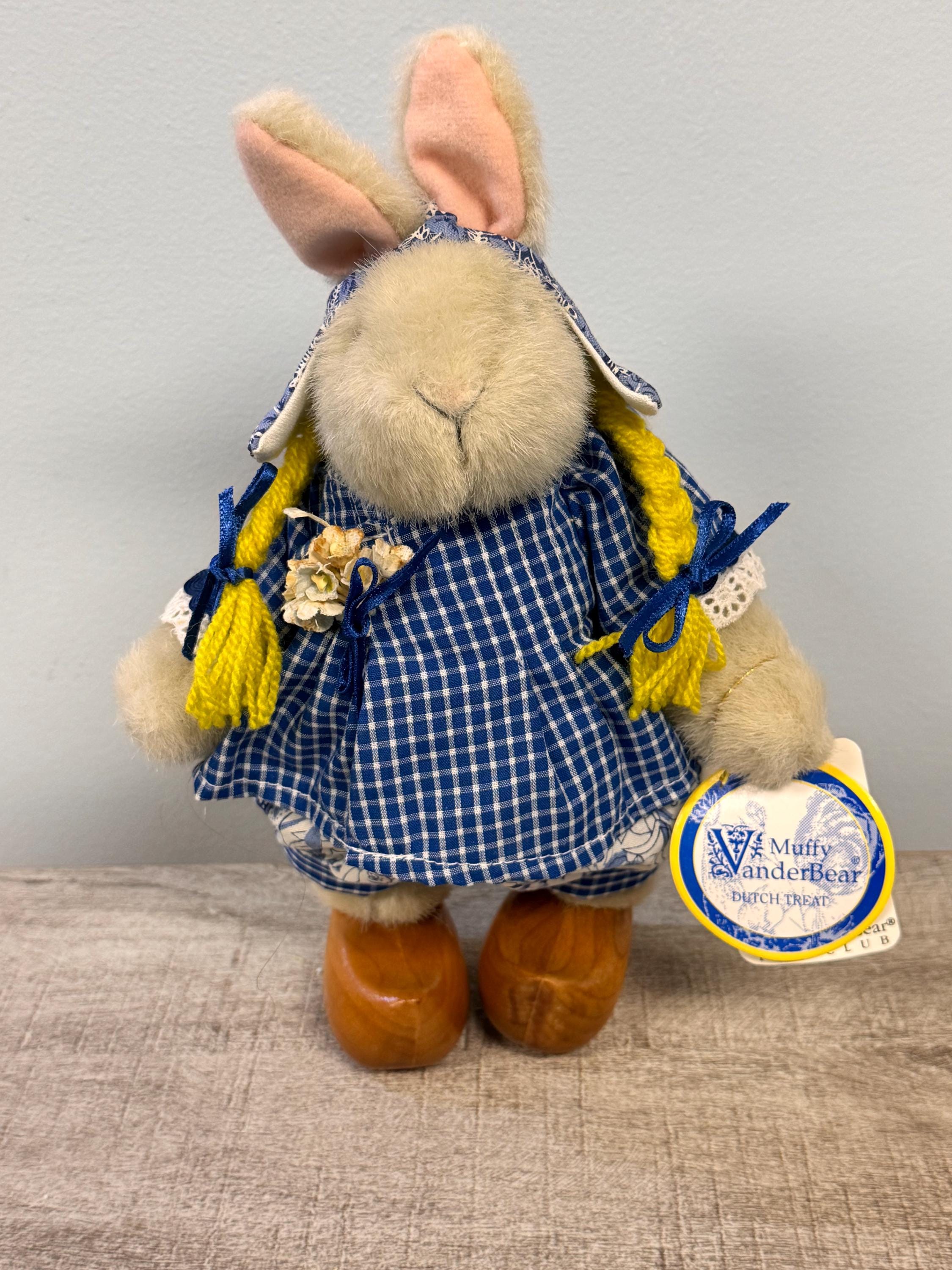 Muffy VanderBear うさぎ　ぬいぐるみ コレクターズ　レトロ Vintage Muffy Bear - Etsy
