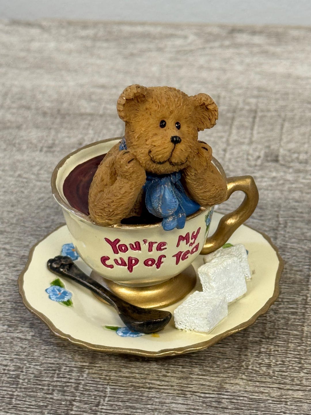 Vintage 1990's Boyds Bear Teabearies You're My Cup of Tea Pekoe