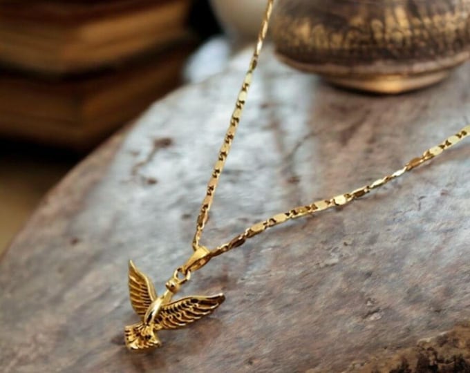 Phoenix Necklace - Bird Pendant, Asia Chic Jewelry Gift, Symbolic Necklace
