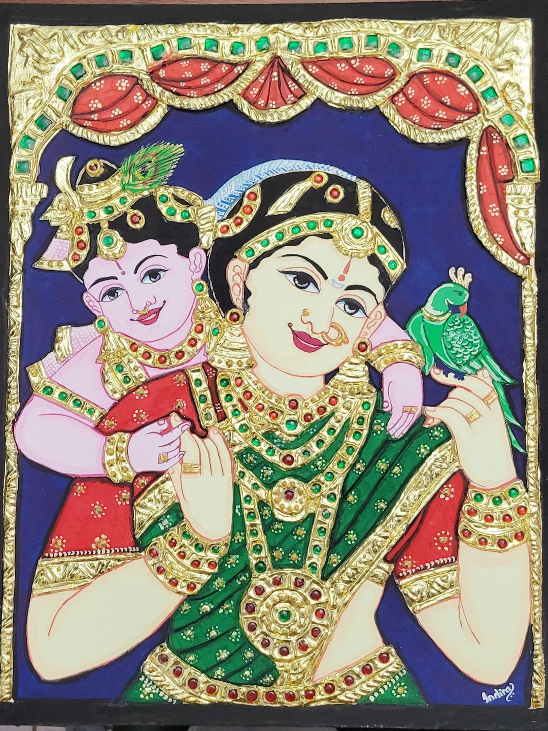 Yashodha Krishna Etsy