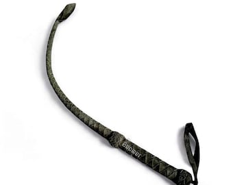 Special Premium Quality / Top Grain Suede Leather Tongue Tail Bull whip 100% Hand made Flogger / Spanking Equestrian Sticks / Fetish Club