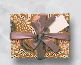 Boho Gift Wrapping Paper