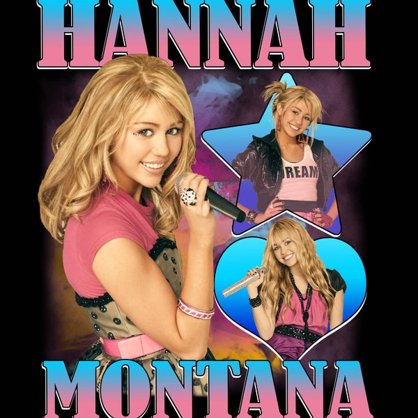 hannah montana PNG, shirt Design Shirts png, Printable Design, Instant Download and Ready To Print 300 dpi