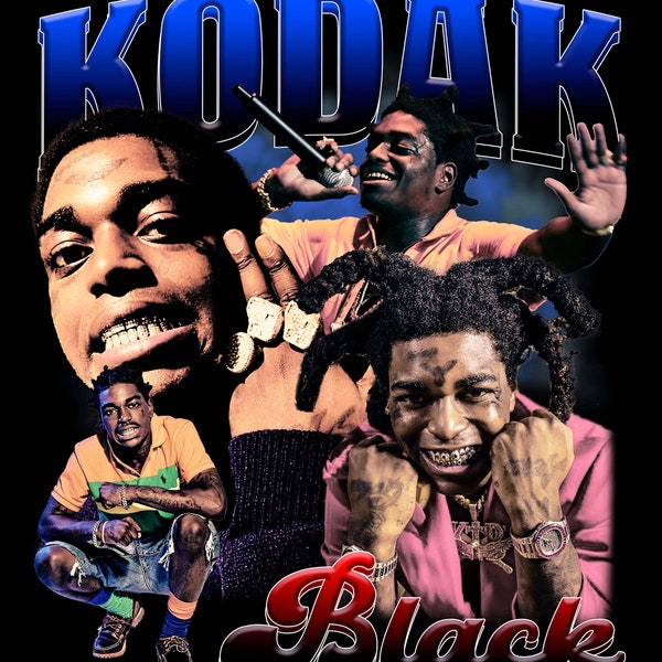 kodak black tee PNG, shirt Design Shirts png, Printable Design, Instant Download and Ready To Print 300 dpi