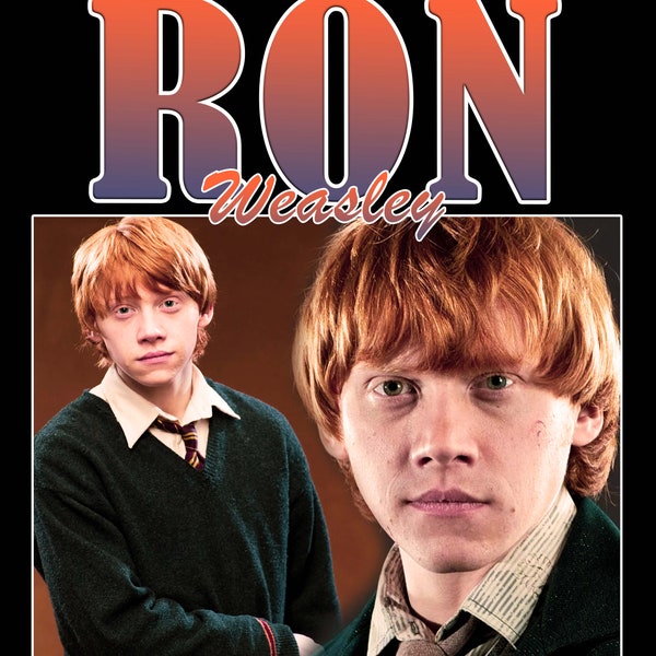 Ron Weasley tee PNG, shirt Design Shirts png, Printable Design, Instant Download and Ready To Print 300 dpi