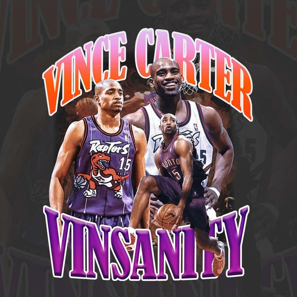 Vince Carter tee PNG, shirt Design Shirts png, Printable Design, Instant Download and Ready To Print 300 dpi