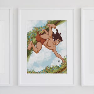Disney: Tarzan original art print