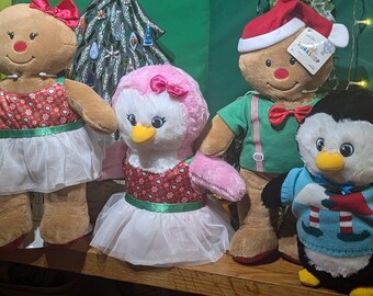Weihnachtliche Mr & Mrs Build A Bears