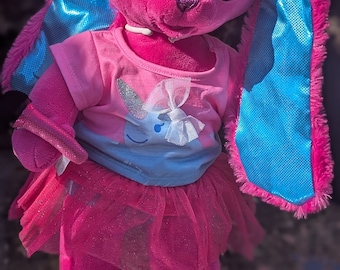 Lop Ohrhäschen Honig Mädchen Build A Bear singt ""Let it go"" aus Frozen."