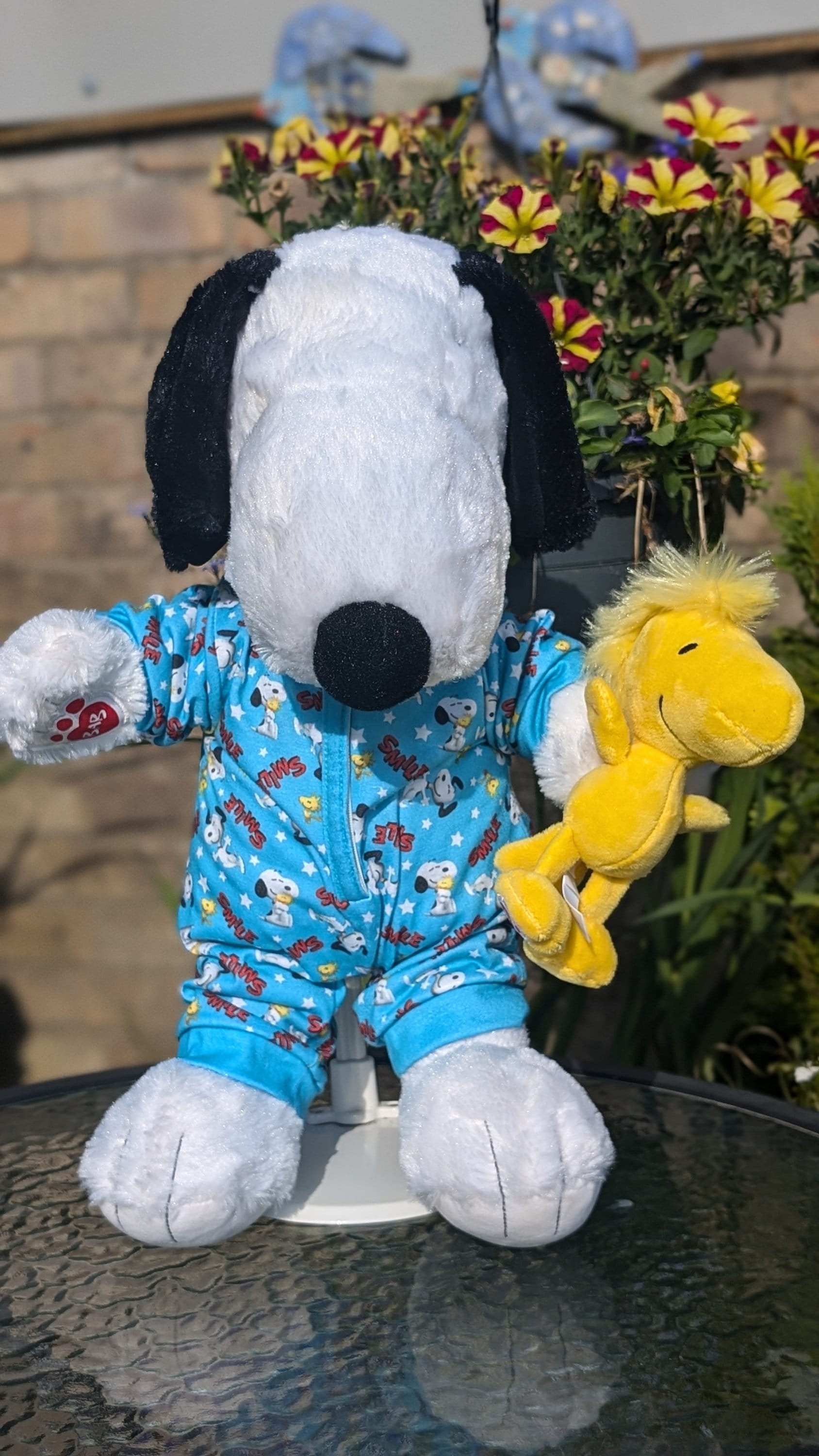 Snoopy Build A Bear With Woodstock Wristie Bedtime Ready - Etsy
