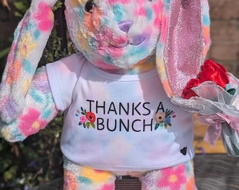 Danke A Bunch Flower Bunny Build A Bear