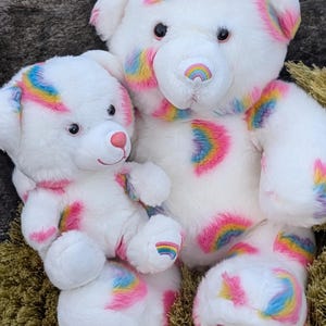 Summer of Hugs Rainbow Build A Bear with Smallfry