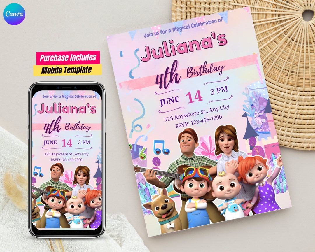 Printable Party Invitation Invitation Etsy