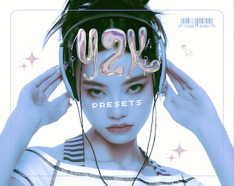 10 Y2K Magazine Lightroom Mobile Presets | 2000s Retro Presets | Aesthetic Presets | Instagram Presets | Vintage Analog Presets | Influencer