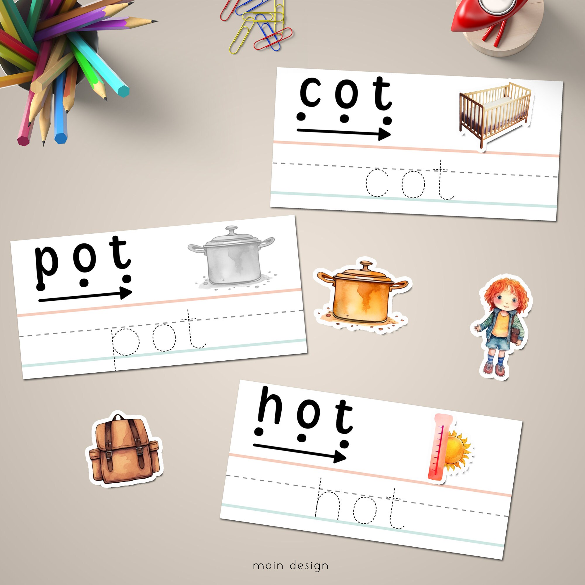 Cvc Bg Printable CVC Words Worksheet: Early Reading Phonics Game (PDF) - Etsy ...