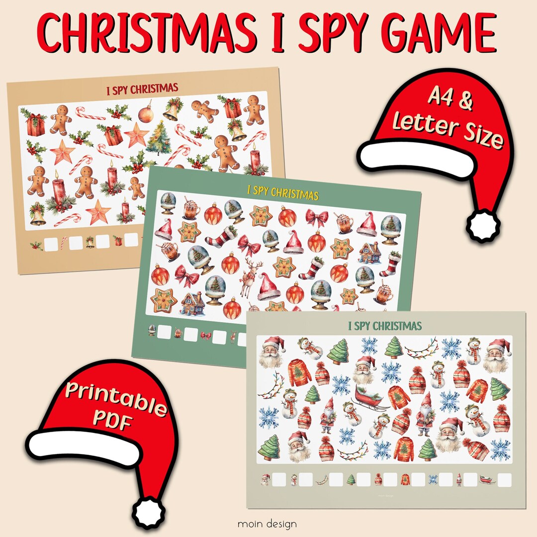 Printable Christmas I Spy Game - Il 1080xN.5527540827 Kg4x 
