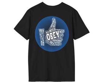 Anti Propaganda Unisex T-Shirt, Lost Society Social Media Tee, Graphic Shirt, Activist Apparel, Political Statement Top