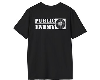 Vintage 90s Public Enemy Graphic Tee - Etsy