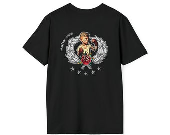 Born to Lose Unisex Softstyle Tattoo Style T-Shirt