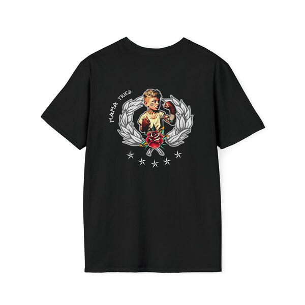 Born to Lose Unisex Softstyle Tattoo Style T-Shirt