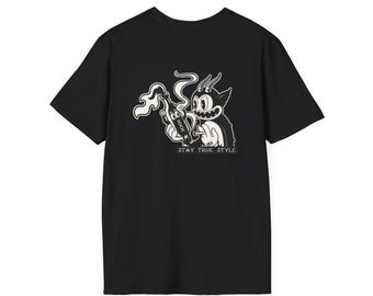 Chaos the Cat Unisex Softstyle T-Shirt