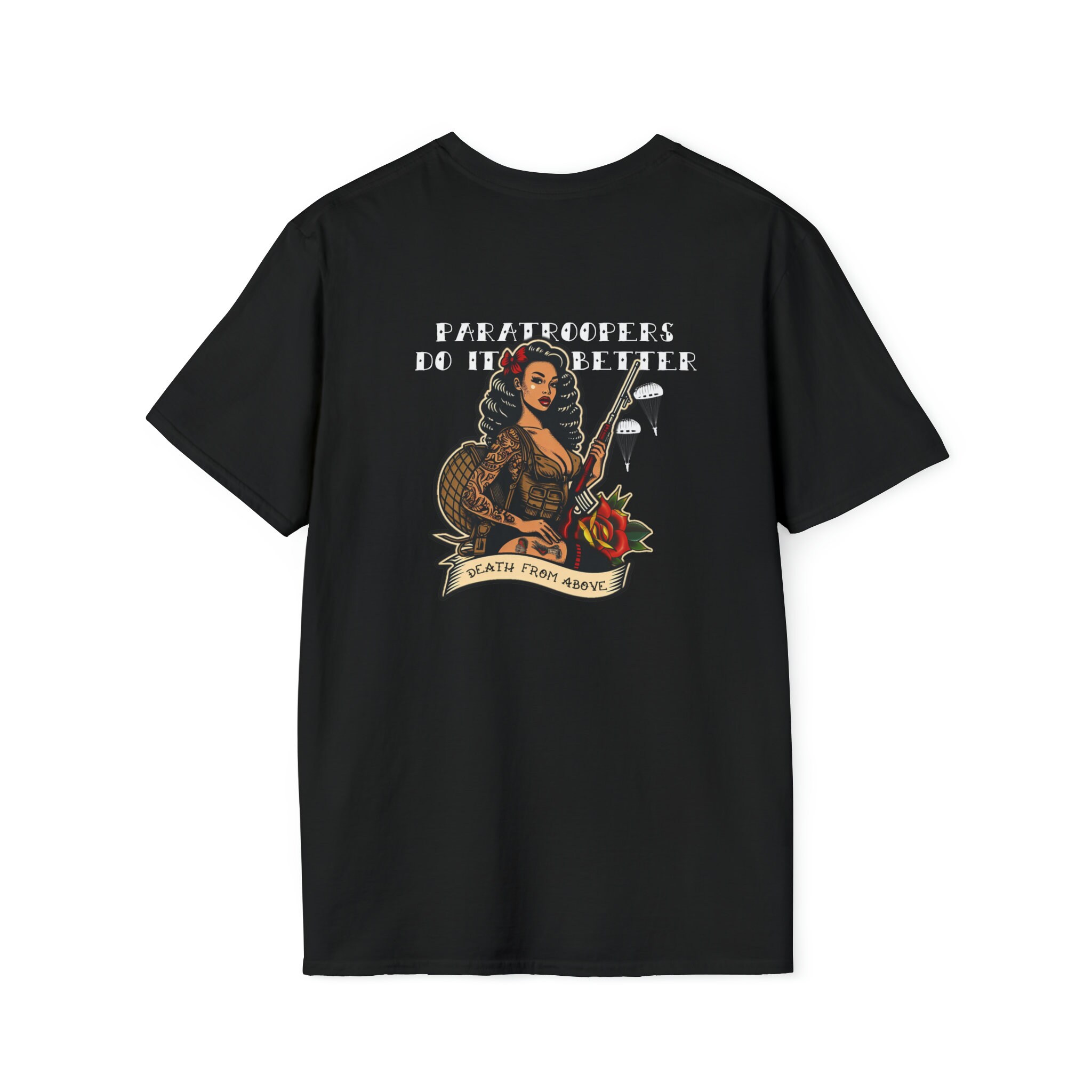Paratroopers do it Better / AIRBORNE Unisex Softstyle T-Shirt