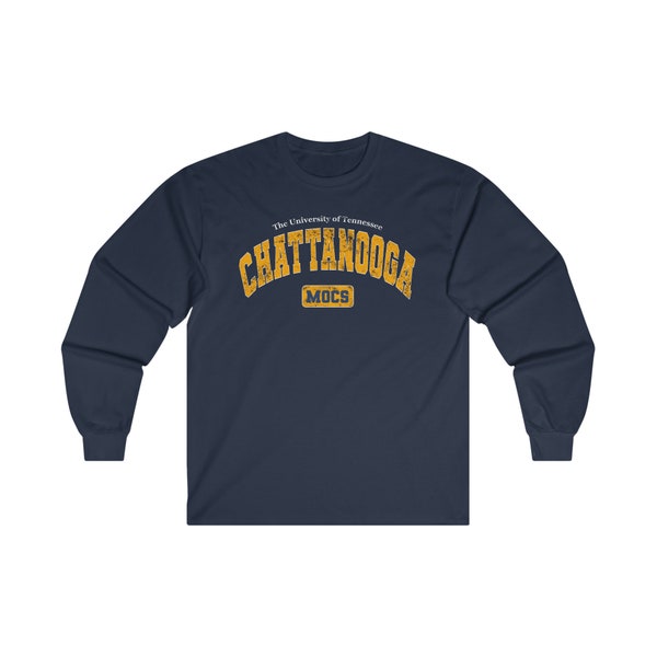 UT Chattanooga Mocs Unisex Ultra Cotton Long Sleeve Tee