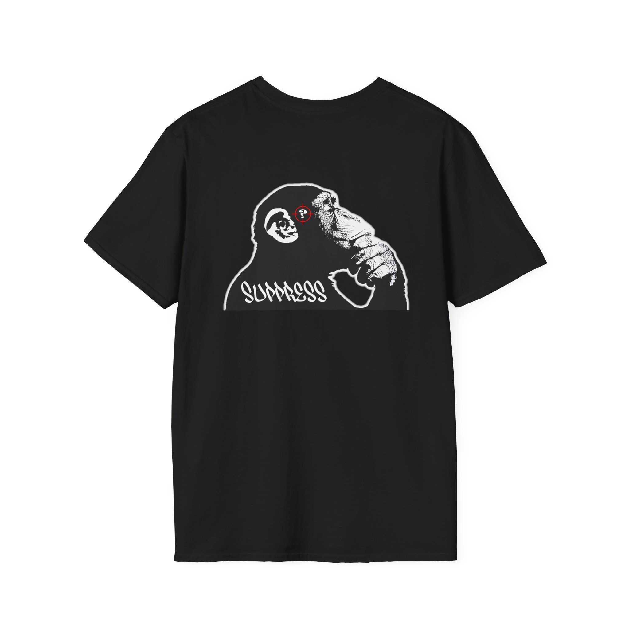 Thinking Monkey / Public Enemy Unisex Softstyle T-Shirt