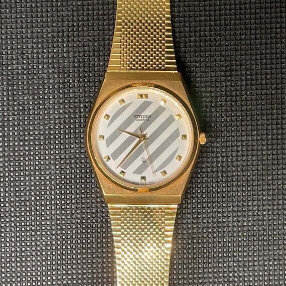 Vintage Citizen Quartz - Original 1980s  - Rare f… - image 8