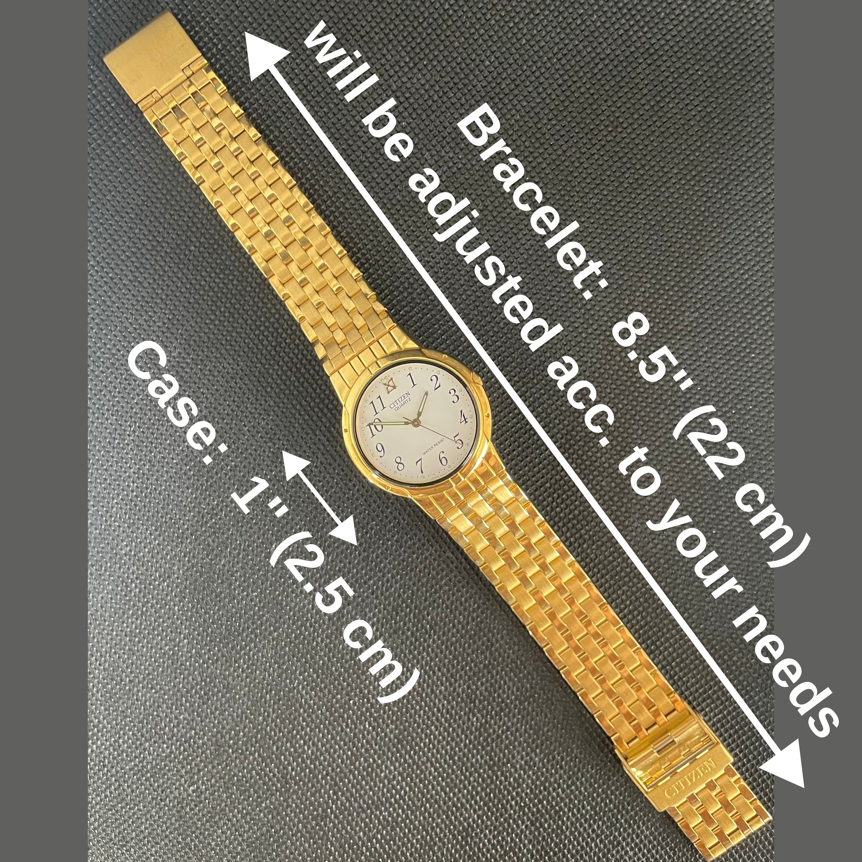 シチズン　ヴィンテージ金色尾錠&ベルト Yahoo!オークション -「尾錠」(シチズン) (さ行)の落札相場