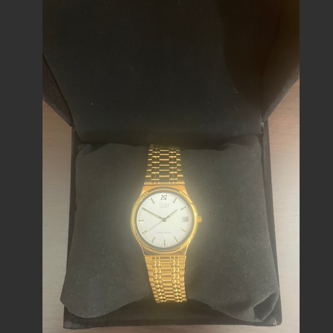Montre Citizen Quartz Vintage Homme – Occasion, Mouvement à Quartz Fiable, Style Rétro Années 80/90