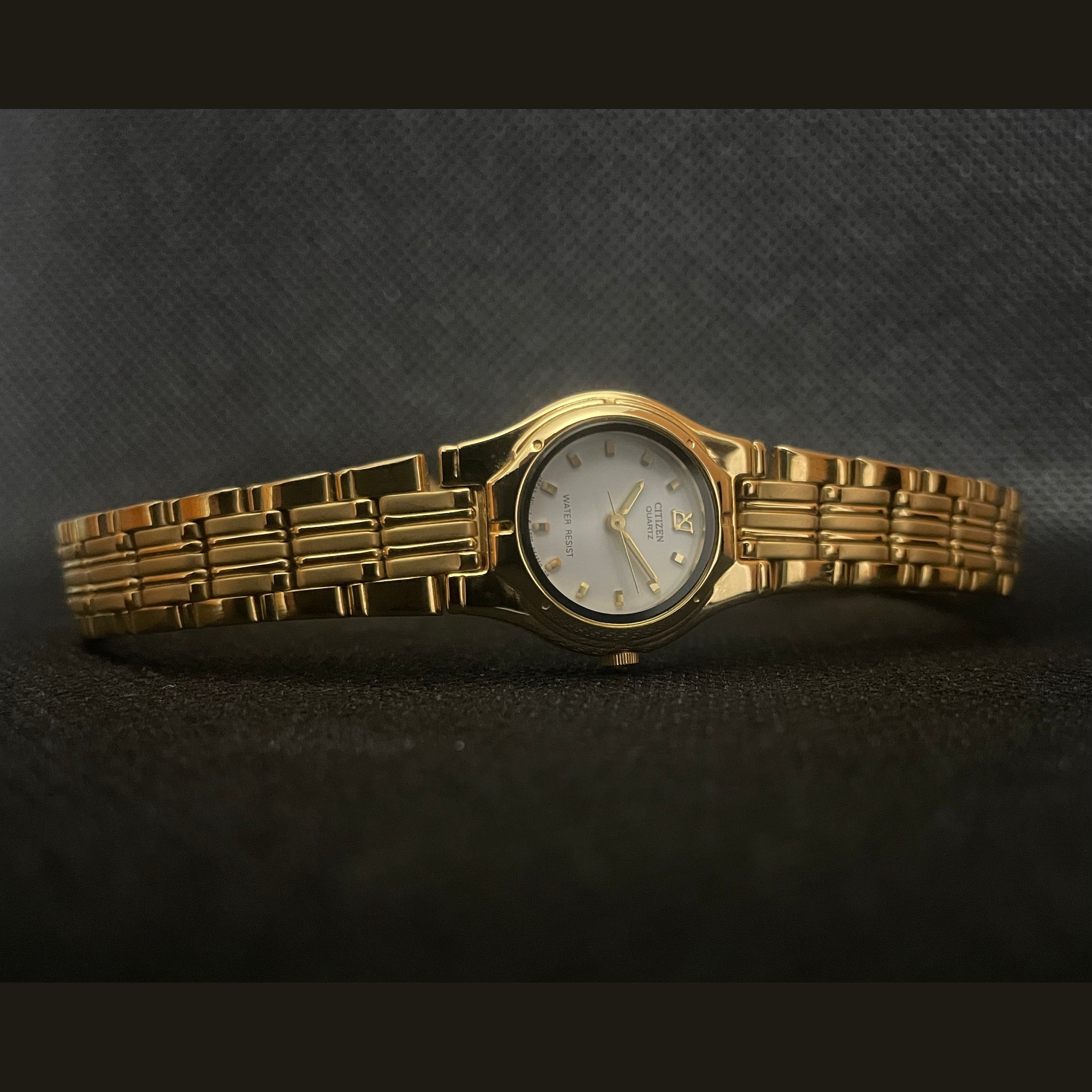 Vintage Citizen Quartz Original 1980s Rare From Collectionist Unisex Watch Etsy Canada