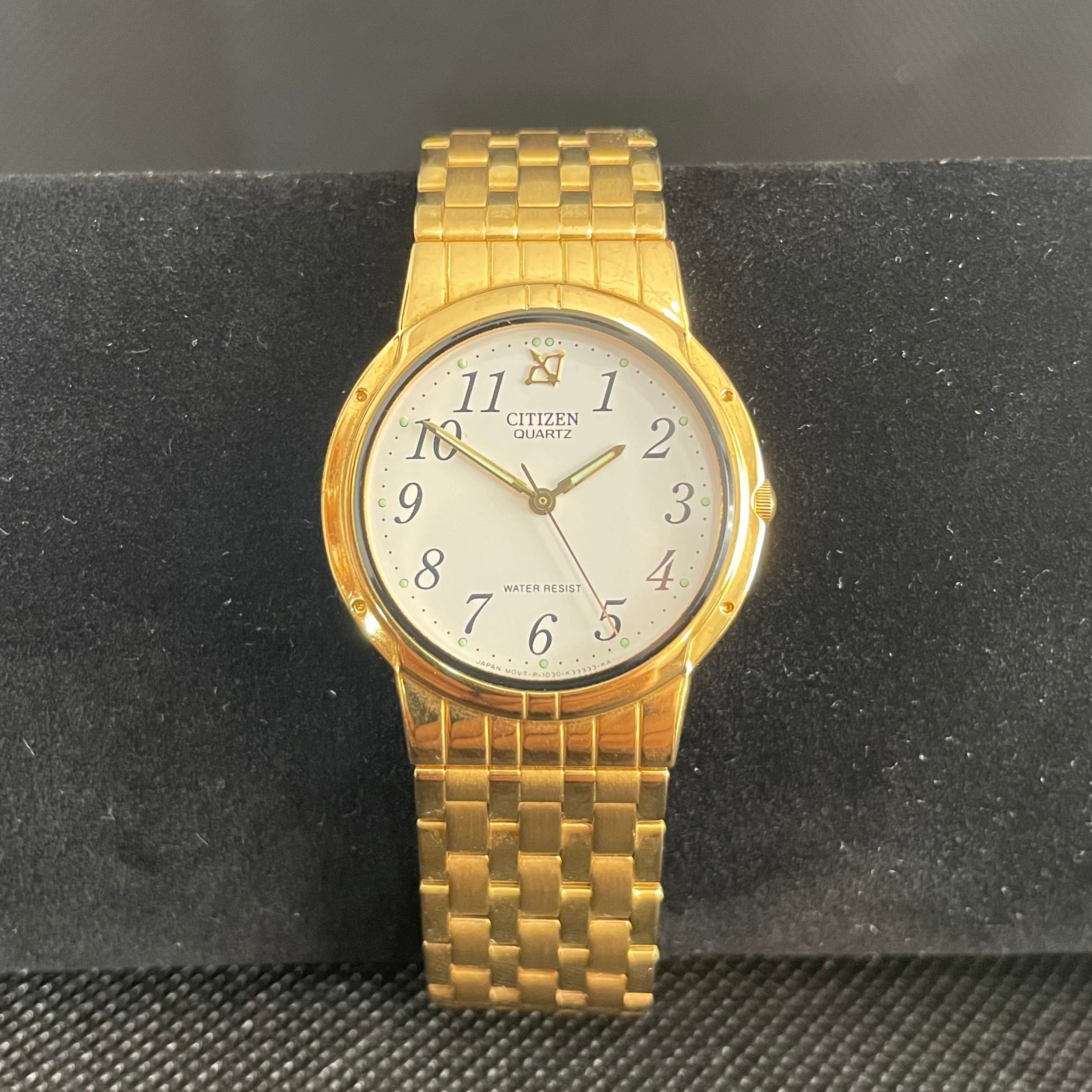 Vintage Citizen Quartz - Men's Watch - Original 1980s - Rare