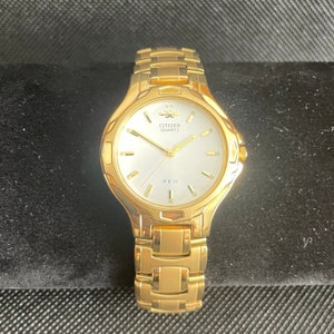 シチズン Deluxe 23 JEWELS 時計14K GOLD FILLED CITIZEN DELUXE 14K GOLD FILLED 手巻腕時計 23石 - メルカリ