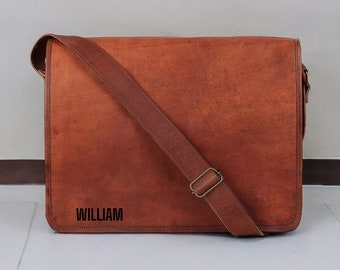 Leather Messenger Bag, men's satchel, Cross Body bag, Laptop Bag, leather satchel, leather briefcase, messenger bag