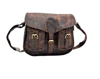 Sac bandoulière en cuir personnalisé pour femme, sac à bandoulière, sac à bandoulière, sacoche, cartable, sac à main en cuir, cadeau pour elle, cadeau pour femme