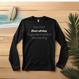 Summer Time Shirt Lake River Shirt Long-Sleeve Tee Funny Hangout Shirt Floating Lake Life