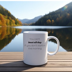 Boating Mug Gift for Boater Summer Mug Fishing Lake Life