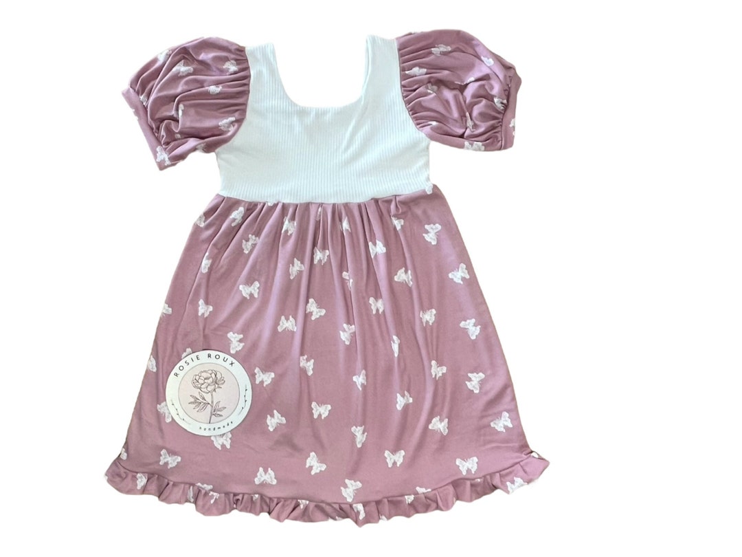 Ishtex Butterfly Girl's Dress 6S114 main image 0