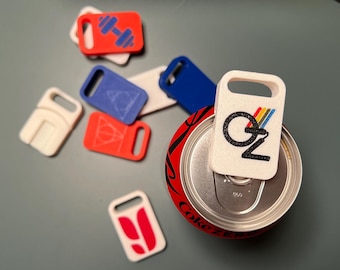 Dosenverschluss, Öffnungshilfe für Getränkedosen | Wiederverwendbarer Can Cover | 3D Druck Can Lid mit Logo Option & Werbeartikel