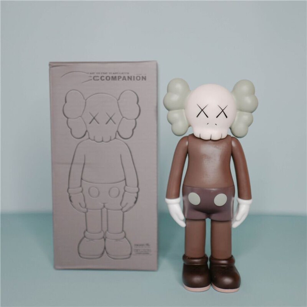 Handmade Kaws Grey Figure Kaws Doll Kaws Figurine Etsy