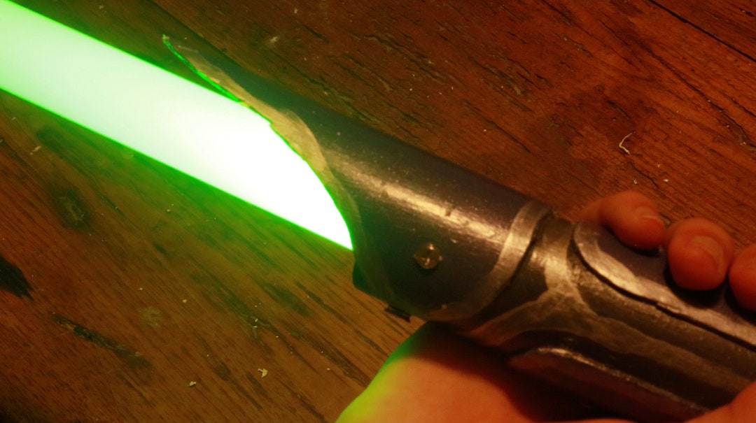 Brilliant Green Lightsaber Electronics and Hilt HANDMADE Etsy