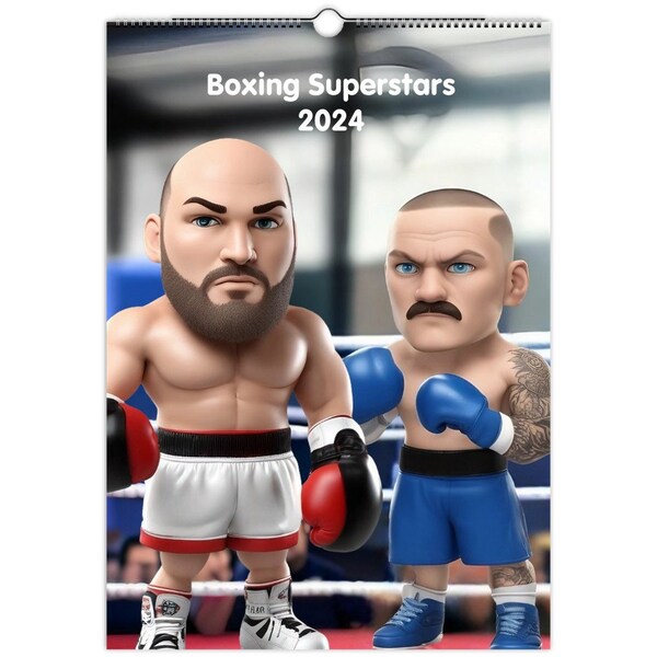 Boxer 2025 Calendar Etsy