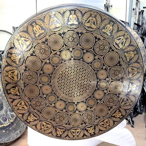 100 CM Extra Large Handmade Gong | Deep Sound Vibration Gong | Yoga Meditation Gong | Sound Bath Gong | Tibetan Sound Therapy Healing Gong