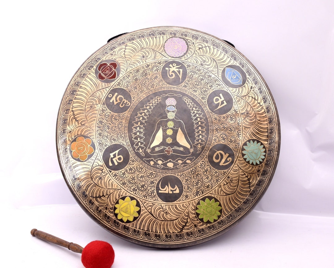 60 CM Diameter Gong Tibetan Gong Yogi Crafted Gong Deep Sound Vibration