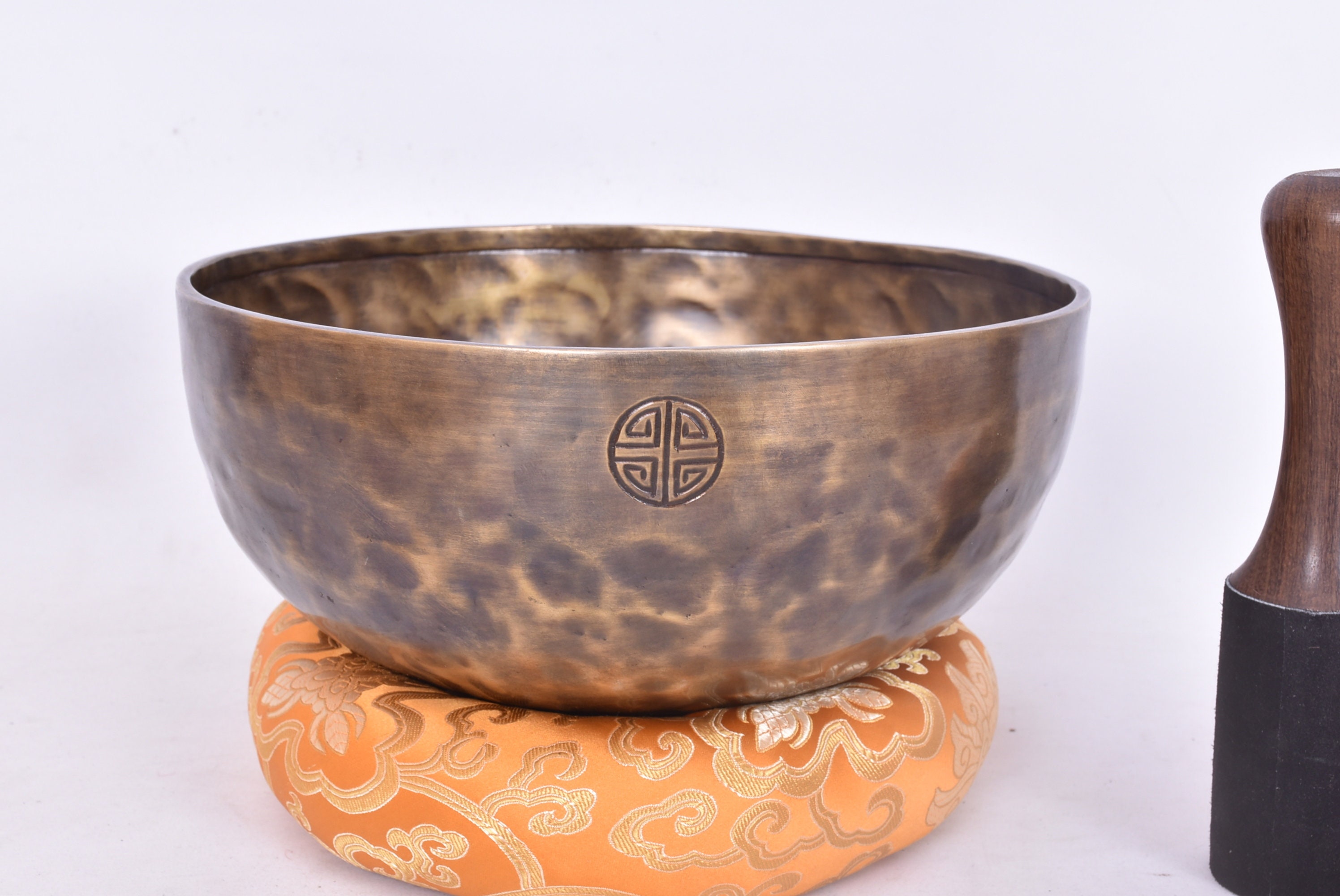 12インチ フルムーンシンギングボウル | ハンドメイド フルムーン