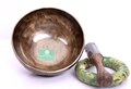 8-Inch Heart Chakra Healing Full Moon Singing Bowl:  Handmade Full Moon Singing Bowl | Smooth Relaxing Sound Vibration Bowl | Full Moon Bowl product logo