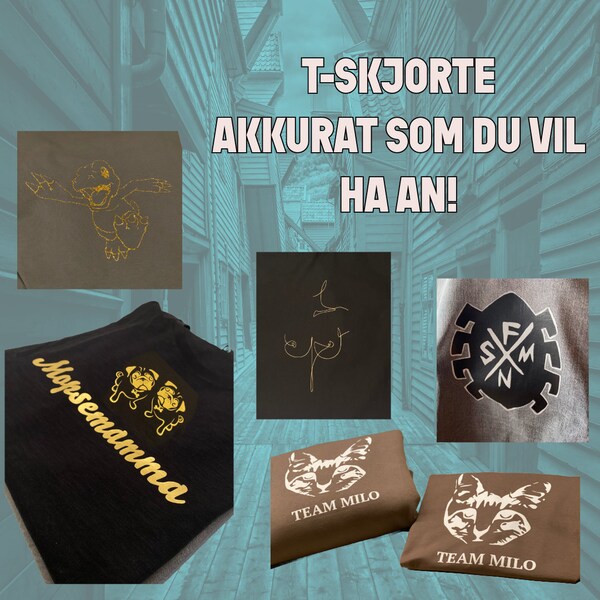 T-Skjorte - Design selv!